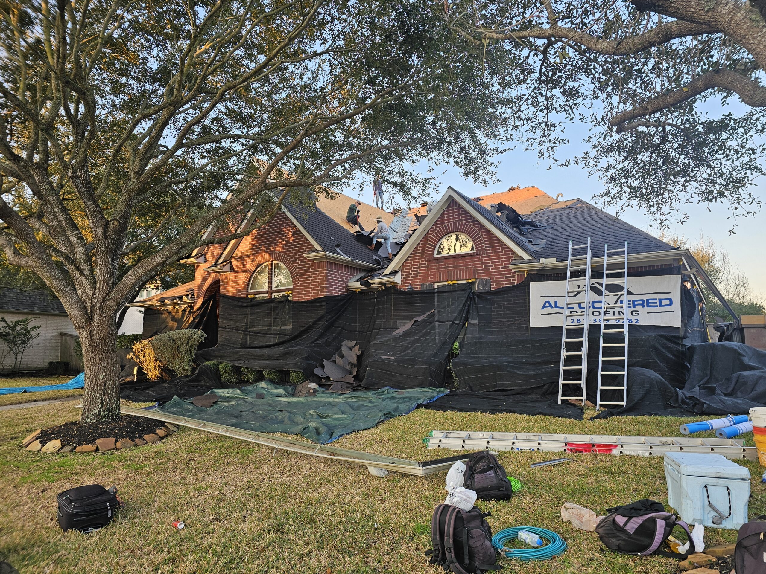 All Covered Roofing project