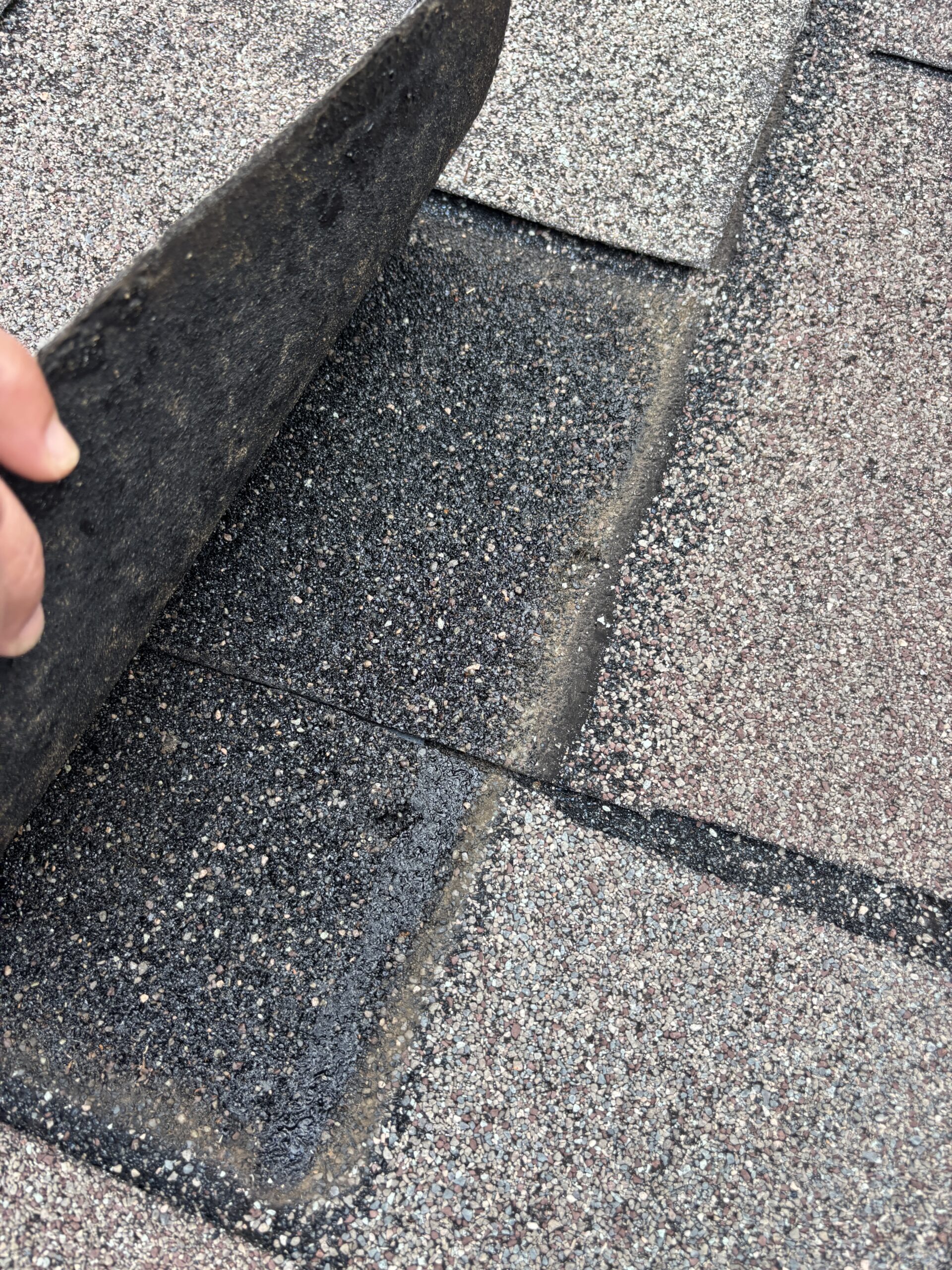 Roof inspection in Katy, Texas on Park York Dr.